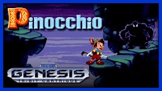 Pinocchio  Mega Drive Genesis Longplay Hard 60 fps [upl. by Norrahc628]