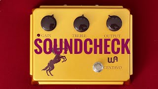 Warm Audio Centavo Soundcheck [upl. by Tippets]