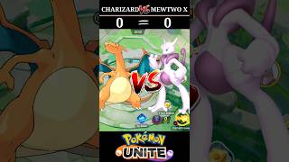 Charizard vs Mewtwo X Ultimate showdown 💥 Pokemon unite [upl. by Yelnek]