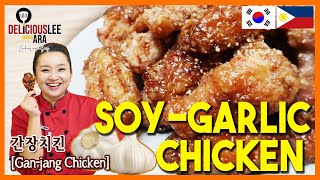 Easy Korean Recipe in Tagalog SOYGARLIC CHICKEN Korean Style Fried Chicken [upl. by Sucramat]