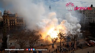 Fallas Valencia 2022 Mascletà 12 de Marzo 2022 Pirotecnia del Mediterráneo [upl. by Jaquelyn1]