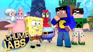 Minecraft BOB ESPONJA Chume Labs 2 50 [upl. by Adnohsal]