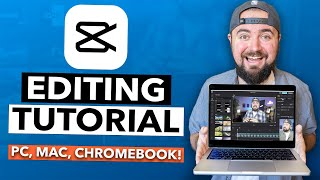 CapCutcom Editing Tutorial For PC and Chromebook COMPLETE Guide [upl. by Nosemaj125]