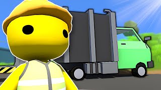 I Got a Job as the Worst Garbage Man EVER  Wobbly Life Gameplay [upl. by Rudiger532]