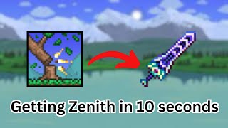 Terraria how to get Zenith in under 10 seconds [upl. by Nicholson]