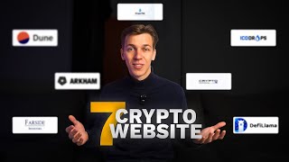 7 Crypto Websites You NEED to know for Crypto Investing [upl. by Nelan]