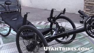 Catrike 700 Racing Recumbent Trike Walkaround by Utah Trikes [upl. by Seerdi255]