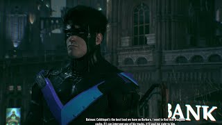 Batman Arkham Knight  Meeting Nightwing [upl. by Kellen]