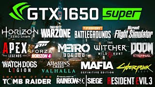 GeForce GTX 1650 SUPER 4GB Test in 25 Games in 2021 Ryzen 5 3600 [upl. by Neelahtak301]