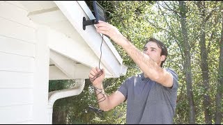 Installing Ring Spotlight Cam Solar in 15 Minutes [upl. by Nitsew110]