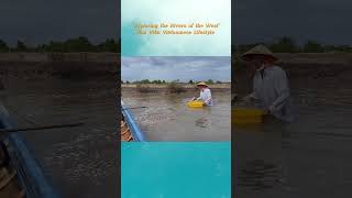 5 Traditional Fishing in Vietnams Mekong DeltaExploring the Rivers of the West [upl. by Enehpets]