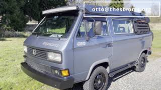 1988 VW Vanagon Syncro Westfalia for Sale SOLD [upl. by Lihp]