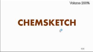 ChemSketch Drawing structures of chemicals [upl. by Renell88]