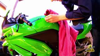 Removing Decals From Motorcycle [upl. by Aseret]