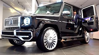 2021 Mercedes G Class  Most Luxurious G WAGON Rolls Royce Doors Hofele Design Review Interior [upl. by Aliekat]