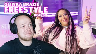 Metal słucha rapu Tak rapu  OLIWKA BRAZIL  FREESTYLE 🎤 [upl. by Schmeltzer]