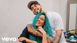 KAROL G ft Anuel AA  Reconstruirme Music Video [upl. by Naves]