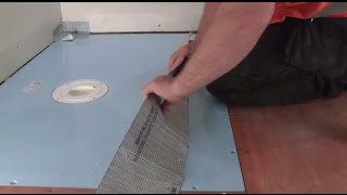 How to install a wetroom on a timber floor  AKW TuffForm amp FormSafe [upl. by Garcia]