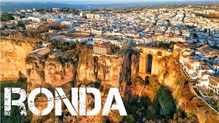 RONDA SPAIN  CINEMATIC 4K DRONE [upl. by Linnell418]