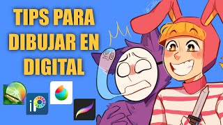 TIPS PARA DIBUJAR EN DIGITAL principiantes [upl. by Marian]