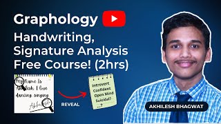 Free Graphology Handwriting Analysis Signature Analysis Online Course  2hrs  Graphologymadesimple [upl. by Hanima]