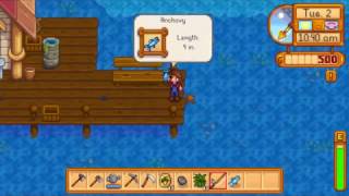 Stardew Valley Fishing Tutorial Basic [upl. by Nodnart826]