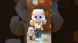 Cat dance bollywood song newsong music tseries dance dilerkharkiya dj [upl. by Kathlin]