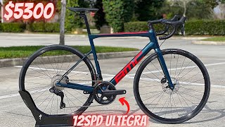 2022 BMC TEAMMACHINE SLR 3 ULTEGRA DI2 12 SPEED ONLY 5300 [upl. by Lirbij62]