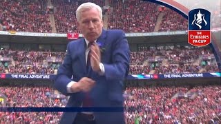 Alan Pardews dancing celebration v Manchester United  FATV Advent Calendar 2016  Day 12 [upl. by Anerehs]