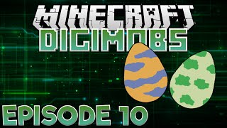 Digimobs Multiplayer Survival  Episode 10  DigiEggs Minecraft Digimobs [upl. by Dalli]