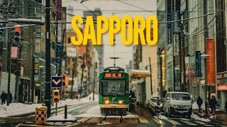 Sapporo Hokkaido We are here  Cinematic Travel Vlog [upl. by Fielding]