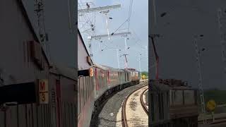 High Rise Pantograph ❤ indianrailways train railway railfans viralshort shorts [upl. by Sykes]