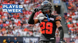 CFL Plays of the Week  Week 5 2023 [upl. by Gord]