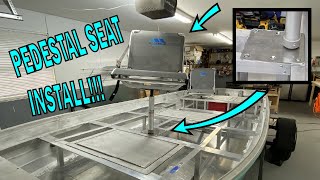 Installing a Pedestal Seat in Your Boat Tiffany [upl. by Ayekat]