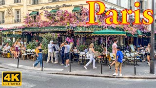 Paris France 🇫🇷  Paris Summer 2023  4K HDR Walking Tour  Paris 4K  A Walk In Paris [upl. by Xella229]