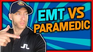 EMT VS PARAMEDIC Differences Between EMT and Paramedic [upl. by Corkhill]