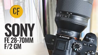 Sony FE 2870mm f2 GM lens review [upl. by Ahsian]