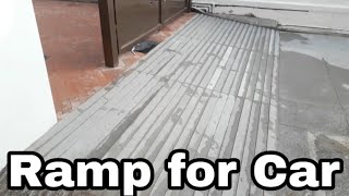 Ramp Design Ramp Design for car Main Front gate ramp design Granite ramp [upl. by Aym313]