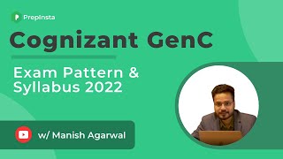 Cognizant GENC Next Exam Pattern and Syllabus 2022 [upl. by Aillij]