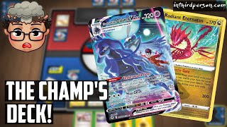 Pokemon TCG Champion Shares Their Shadow Rider Calyrex VMAX with Radiant Eternatus Deck List [upl. by Maryly]