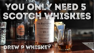 The Only 5 Scotch Whiskies You Need  According to Drew P [upl. by Malamud]