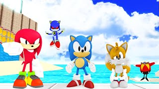 SONIC UNIVERSE RP Classic Sonic Character Pack REVAMPED Roblox [upl. by Westland]