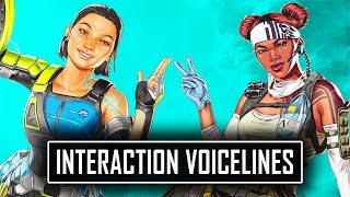 NEW CONDUIT Interaction VoiceLines  Apex Legends Season 19 [upl. by Alaehs]