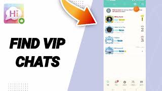 How To Find VIP Chats On SayHi Chat App [upl. by Animar]