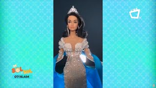 Barbie inspirada en Sheynnis Palacios Miss Universo 2023 [upl. by Martynne]