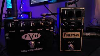 EVH 5150 OD vs FRIEDMAN BEOD [upl. by Chi]