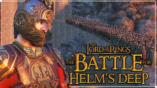 THE BATTLE FOR HELMS DEEP  Mount And Blade 2 Bannerlord [upl. by Ellehsim]