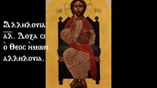 The Fourth Canticle in Coptic Tasbeha Psalms 148 149 and 150 [upl. by Ymmat]