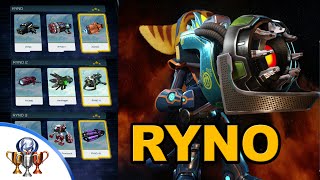 Ratchet amp Clank PS4 How to get RYNO  All 9 RYNO Holocards Set Locations [upl. by Cathe]