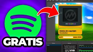 Muestra tu música de Spotify en tus Streams Widgets Gratis OBS 2024 [upl. by Anabahs]